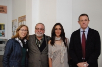 De izda. a dcha., Carmen Blanco, Fernando Savater, Mª del Mar Palenzuela y Eulalio Fernández