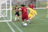 Un partido de futbol femenino contra la Pablo de Olavide