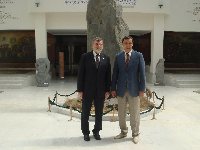 El rector de la Universidad de Córdoba estrecha relaciones con Uzbekistán y Kazajastán invitado por el ministro de Asuntos Exteriores.
