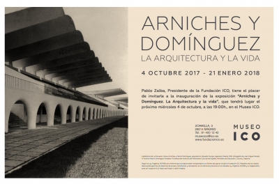 El Museo ICO rinde homenaje a dos de los arquitectos espaoles ms brillantes del siglo XX en la exposicin: 'Arniches y Domnguez. La Arquitectura y la Vida'