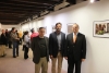 Juan Murillo, lvaro Cnovas y Juan Miguel Moreno, en la inauguracin