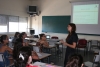 La psicóloga Eliana Moreno durante una sesión del curso