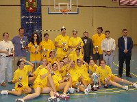 El equipo de baloncesto femenino de la UCO se proclama campeón de Andalucía
