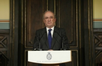 Muñoz Machado en su comunicado como nuevo director de la RAE