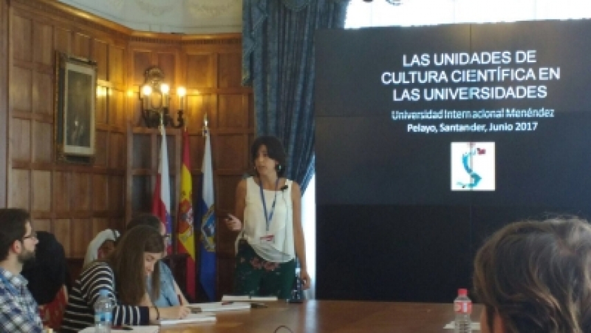 La estrategia de divulgación científica de la UCO, en los cursos de verano de la Universidad Menéndez Pelayo de Santander
