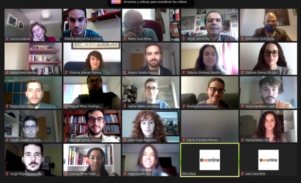 La cantera investigadora de la UCO se reúne en un congreso virtual para compartir los primeros resultados de sus trabajos