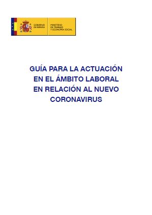 GUIA ACTUACION AMBITO LABORAL CORONAVIRUS