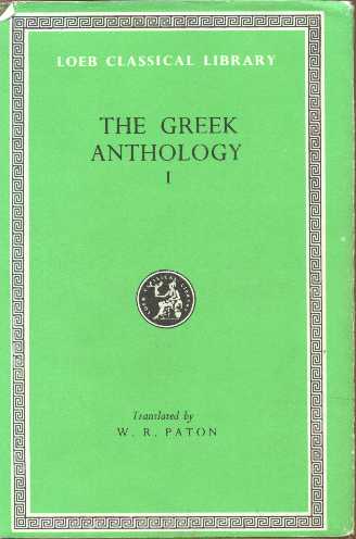 The Greek Anthology (Loeb). Vol. I