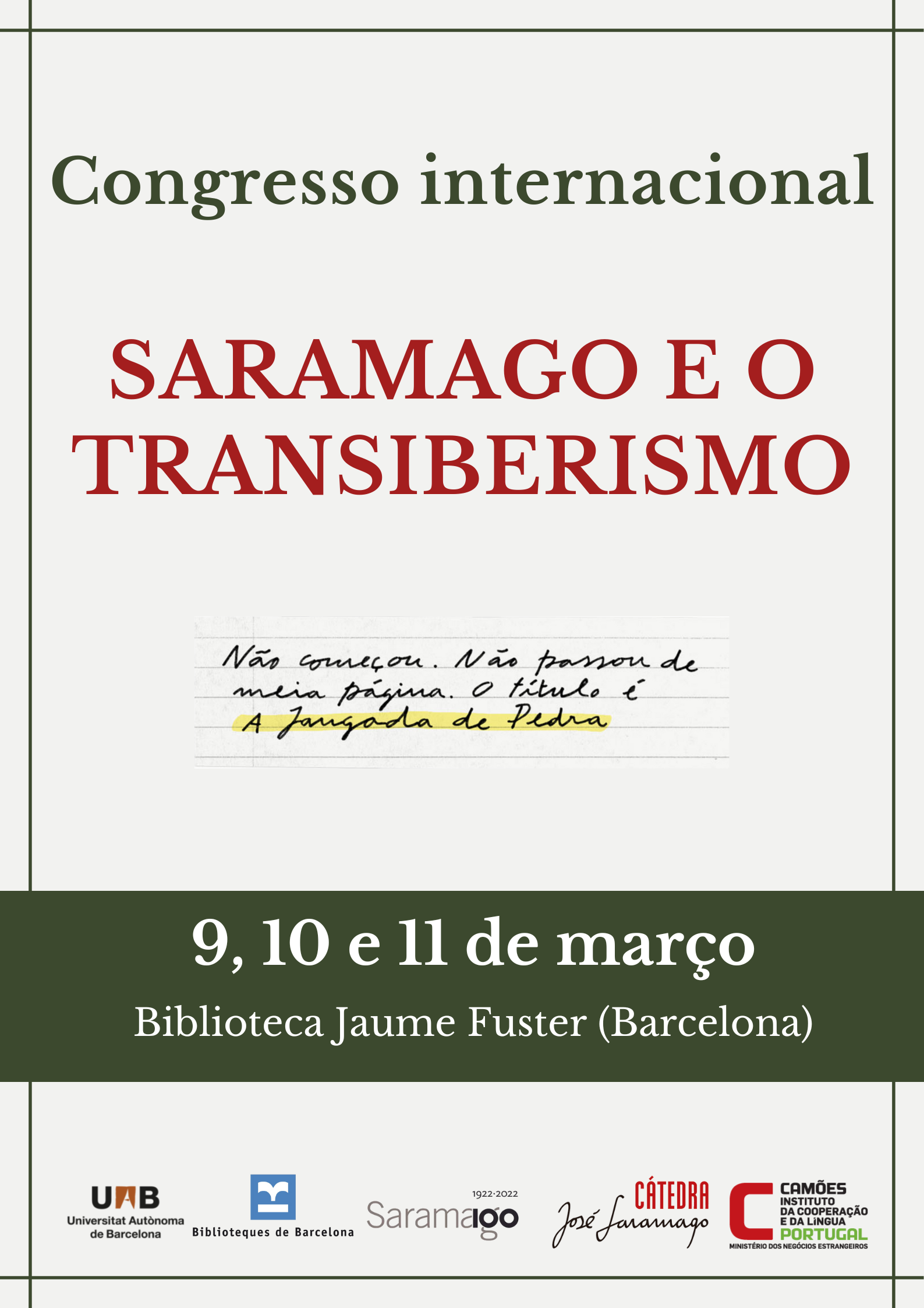 Congresso Saramago português
