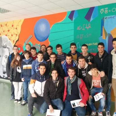  3 de Febrero de 2015: visita de los alumnos de 2º curso de Bachillerato del I.E.S. Pedroche de Pozoblanco
