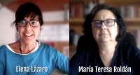 Captura de la emisión de 'La UCO al habla' con la catedrática María Teresa Roldán
