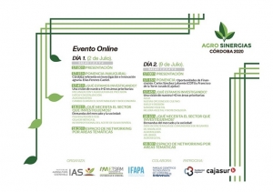 Agrosinergias Córdoba 2020 celebrará su primera edición de forma telemática en julio