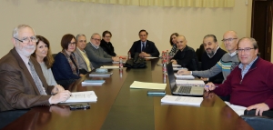 Participantes en la reunión del Comité de Calidad