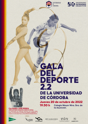 Cartel de la Gala del Deporte 2022