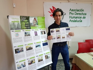El investigador de la UCO es delegado en Córdoba de la Asociación Pro Derechos Humanos de Andalucía (APDHA).