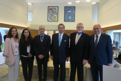 El ex rector José Manuel Roldán Nogueras recibe la Encomienda de la Orden del Mérito Civil