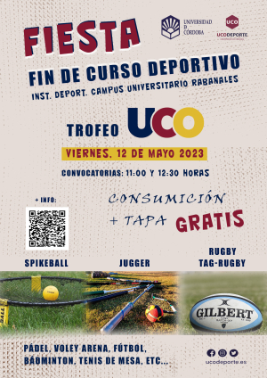 Cartel del Trofeo UCO.