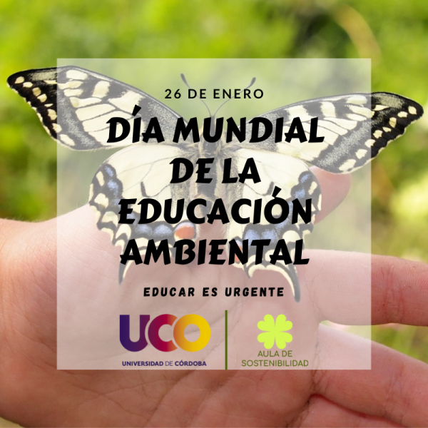 Cartel conmemorativo por el Día de la Educación Ambiental