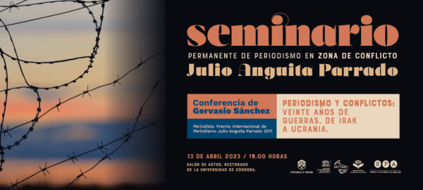 La UCO crea el seminario permanente de periodismo en zona de conflicto Julio Anguita Parrado