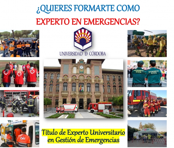 La Universidad de Córdoba, el Ayuntamiento y Cruz Roja lanzan el primer título de Experto Universitario en Gestión de Emergencias