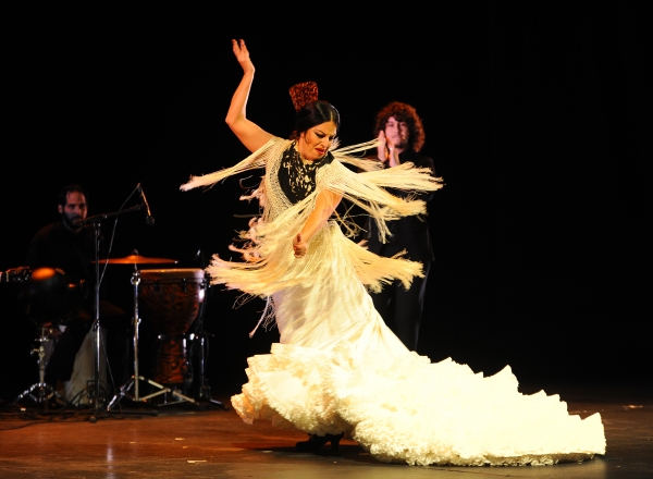 Imagen de archivo de una de las actuaciones de la última Gala Flamanca organizada por la Cátedra de Flamencología.