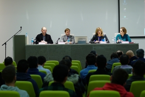 Acto inaugural de la jornada de ciberseguridad industrial celebrada en el marco del Máster Dual de Industria 4.0 de la Universidad de Córdoba