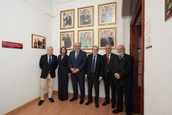 Inauguración de la galería de retratos de los presidentes del Consejo Social.