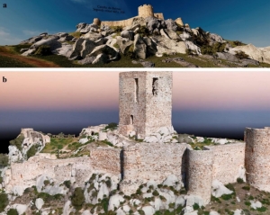 Imagen del Castillo de Belmez vista en VR.