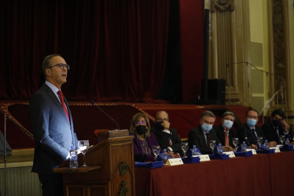 El profesor Ignacio Gallego Domínguez, catedrático de Derecho Civil de la Universidad de Córdoba y Abogado, ha pronunciado la conferencia inaugural del curso.