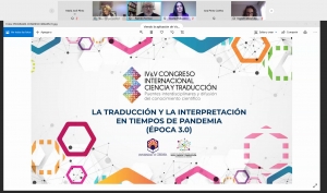 El congreso internacional online “Ciencia y Traducción en tiempos de pandemia” reúne a 400 participantes de Europa y América