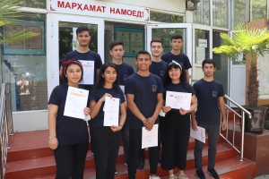 Estudiantes Erasmus+ de Tayikistán