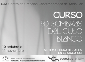 UCOCultura y el C3A organizan el curso ’50 Sombras del Cubo Blanco: Sistemas Curatoriales en el siglo XXI’