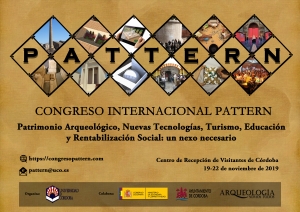 Abiertas las inscripciones para el Congreso Internacional PATTERN de arqueología y nuevas tecnologías