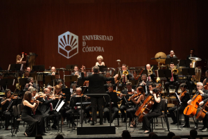 Concierto de apertura de curso a cargo de la Orquesta de Córdoba, en el Gran Teatro.