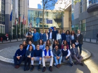 25 alumnos de la Facultad de Derecho y CC EE y Empresariales han visitado el Parlamento Europeo, la Comisión, el Consejo y el Servicio de Acción Exterior de la Unión Europea