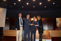 La UCO galardona al 43 Grupo de la Fuerza Aérea por su colaboración con el Máster de Incendios Forestales