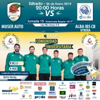 La Comunidad Universitaria se cita en Vista Alegre con el Baloncesto en Liga EBA