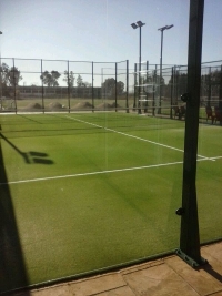 Apertura de las nuevas pistas de tenis y padel en Rabanales