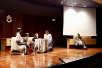 El Grupo de Teatro UCO representa ‘El cianuro… ¿Solo o con leche’ en el Rectorado