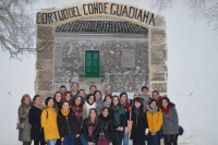Visita de los alumnos del Máster de Comercio Exterior al Castillo de Canena