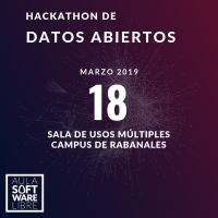 El Aula de Software Libre de la Universidad de Córdoba organiza un hackathon de datos abiertos