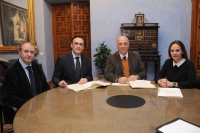 La firma de un convenio de colaboración entre la UCO y la Diputación permitirá desarrollar dos proyectos de participación