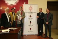 De izq. a dcha. Jose Ignacio Cubero,Rafael Moreno, Jose Manuel Roldn, Antonio Luis Daz y Miguel Cabezas