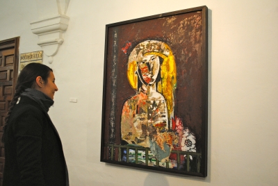 Uno de los cuadros de la exposición