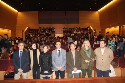 De izquierda a derecha, José Manuel Palma, Marta Domínguez, María Martínez-Atienza, Alfonso Zamorano, Alejandro Morilla, Julia Romero y Fernando Lara.