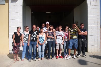 Alumnos de la Escuela Taller Gestin Medioambiental del Instituto Municipal de Desarrollo Econmico y Empleo de Crdoba visitan el SEPA