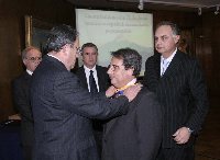 Eugenio Dominguez, investido doctor honoris causa por la Universidad de Concepción ( Chile)
