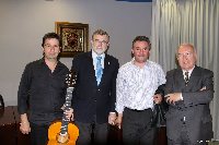 Homenaje al director de la Ctedra de Flamencologa Agustn Gmez