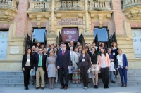 Foto de familia de los participantes en la Erasmus Staff Week