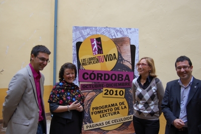 Pablo García, Rafaela Valenzuela, Carmen Blanco y Joaquín Dobladez
